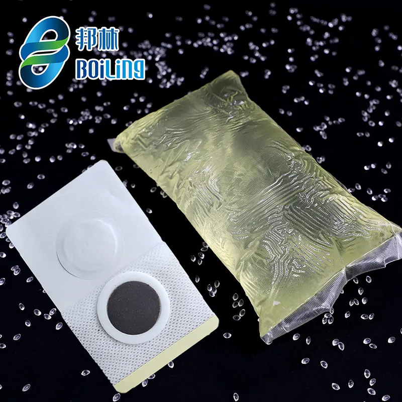 Adhésif thermofusible pour patch de pied