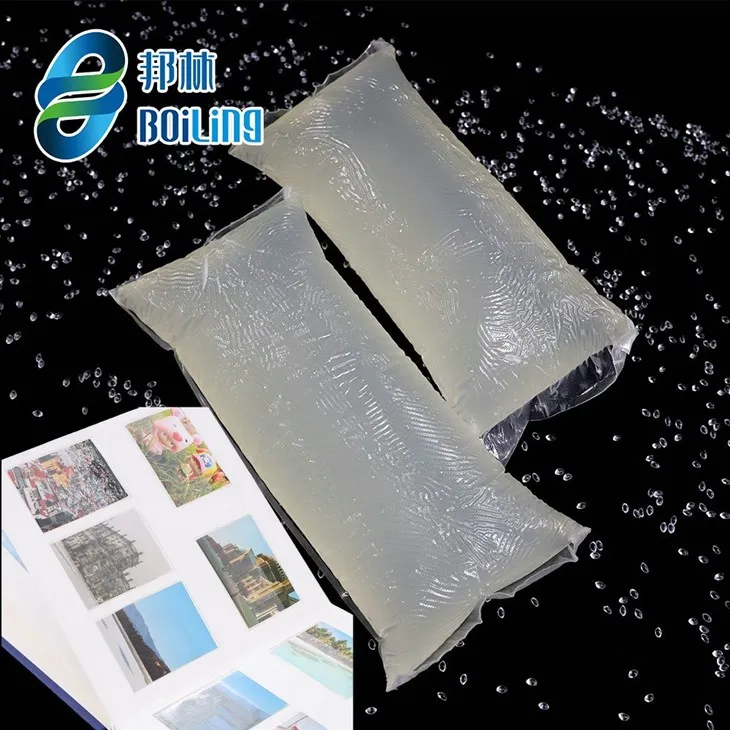 Adhésif à fonte High Tack Hot Tack pour la stratification de la page d'album