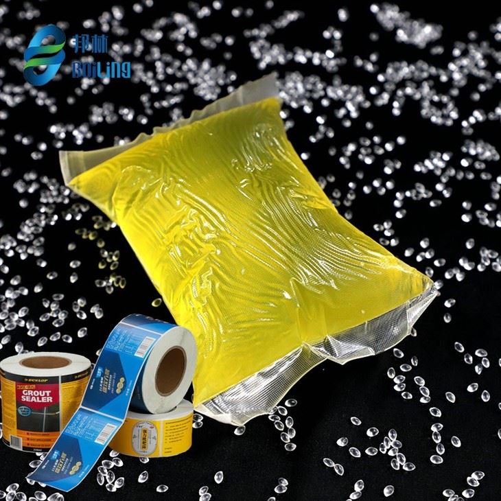 Adhésif thermofusible pour étiquette de film BOPP