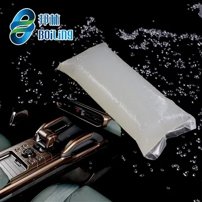 Adhésif thermofusible pour tissus d'ameublement automobile